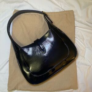 Black Leather Handbag
